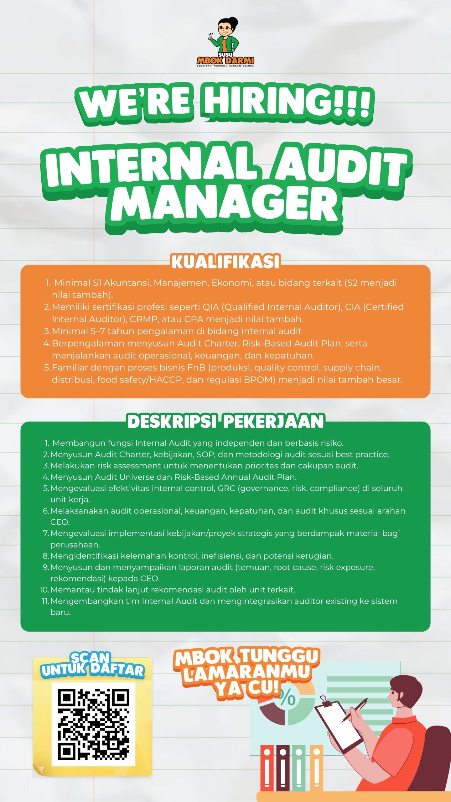 INTERNAL AUDIT MANAGER