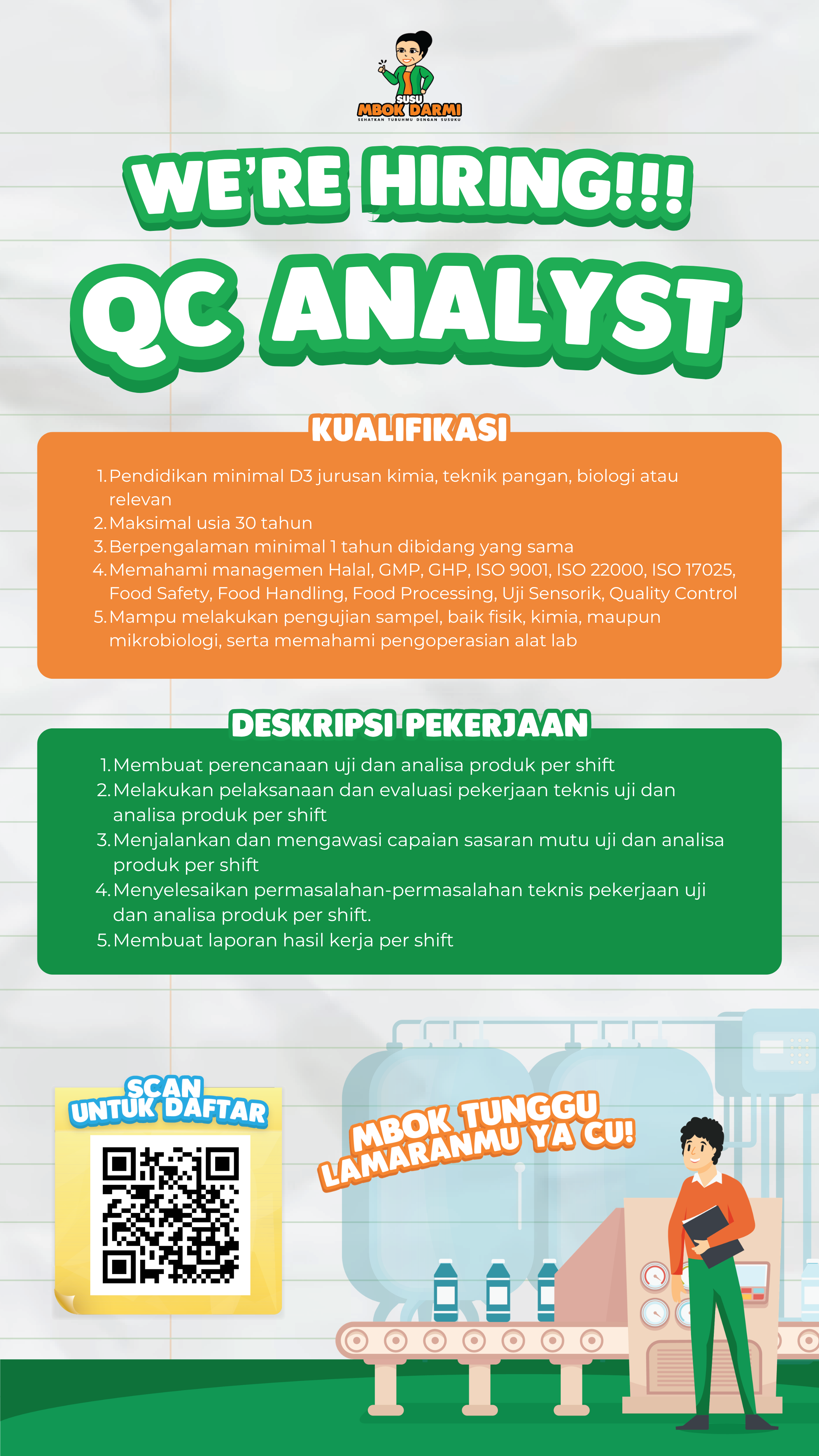 QC ANALYST